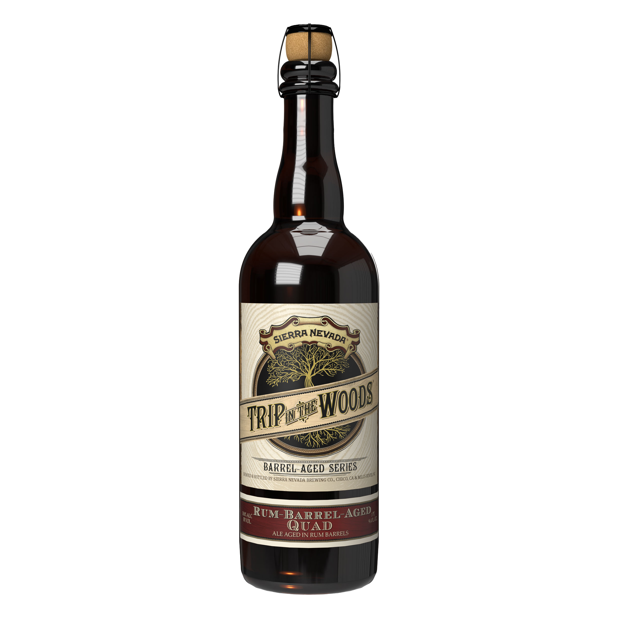 Trip in the Woods Rum Barrel Aged Quad 750 mL bottle