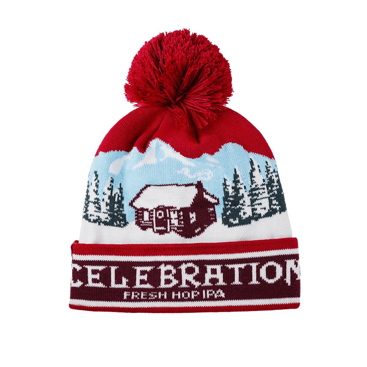 Sierra Nevada Brewing Co. Celebration Pom Beanie - front view