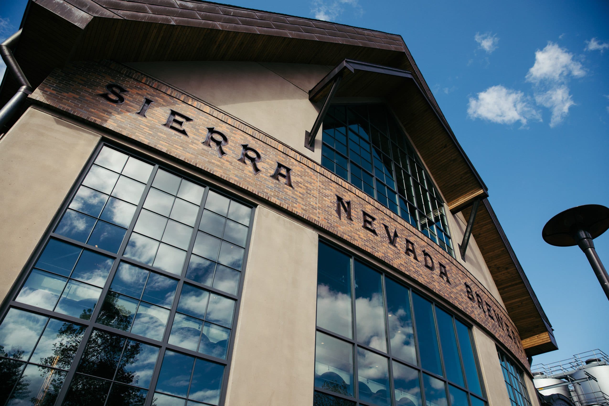 Exterior of Sierra Nevada Brewing Company's brewery in North Carolina