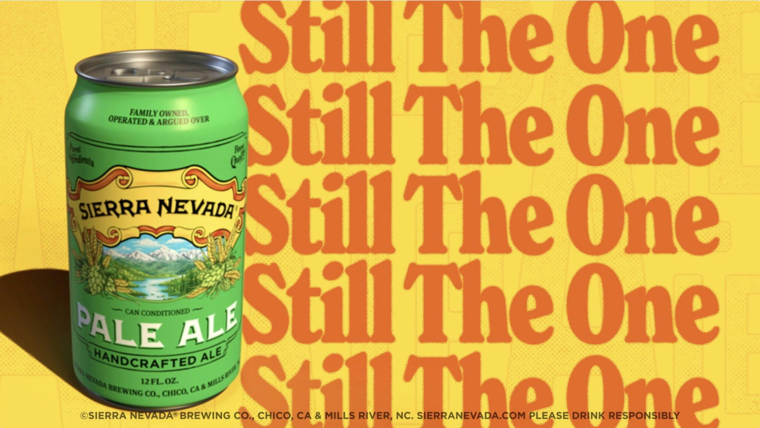 Sierra Nevada Still the One with can of Pale Ale