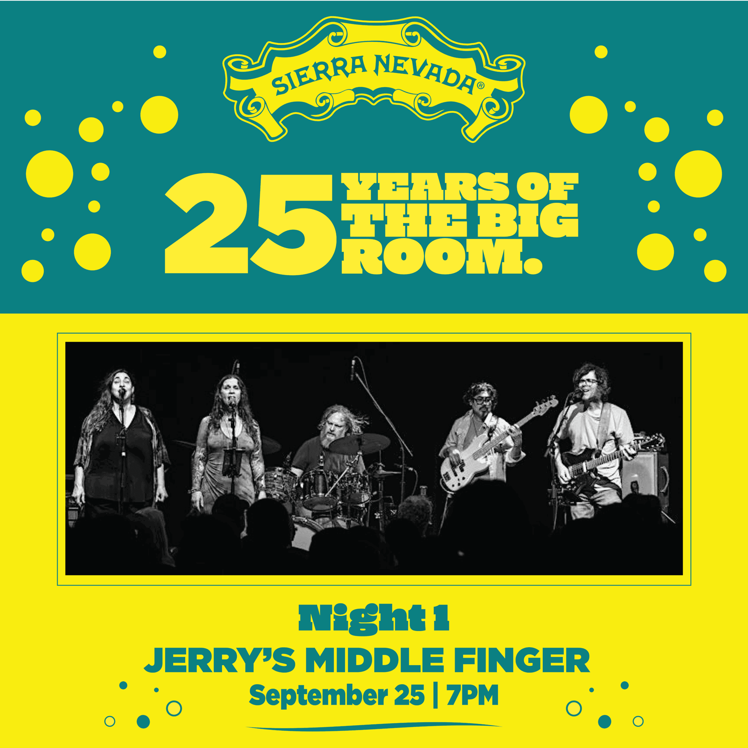 Jerry’s Middle Finger | The Big Room’s 25th Anniversary!