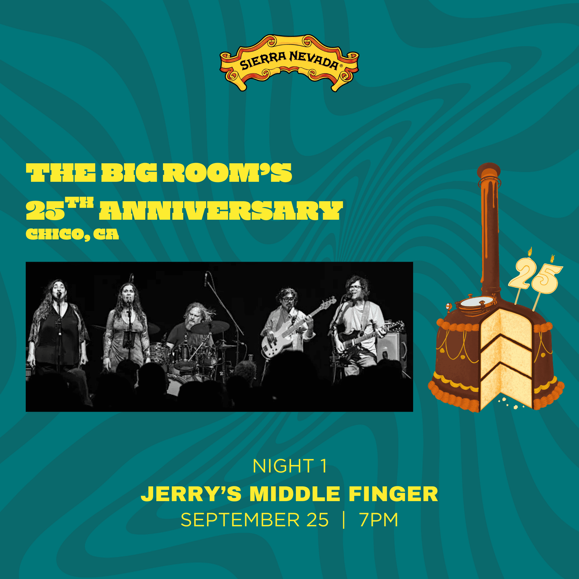 Jerry’s Middle Finger | The Big Room’s 25th Anniversary!