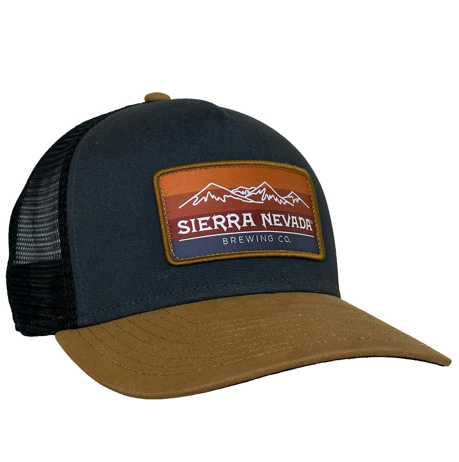 Sierra Nevada Mountain Range Patch Trucker Hat