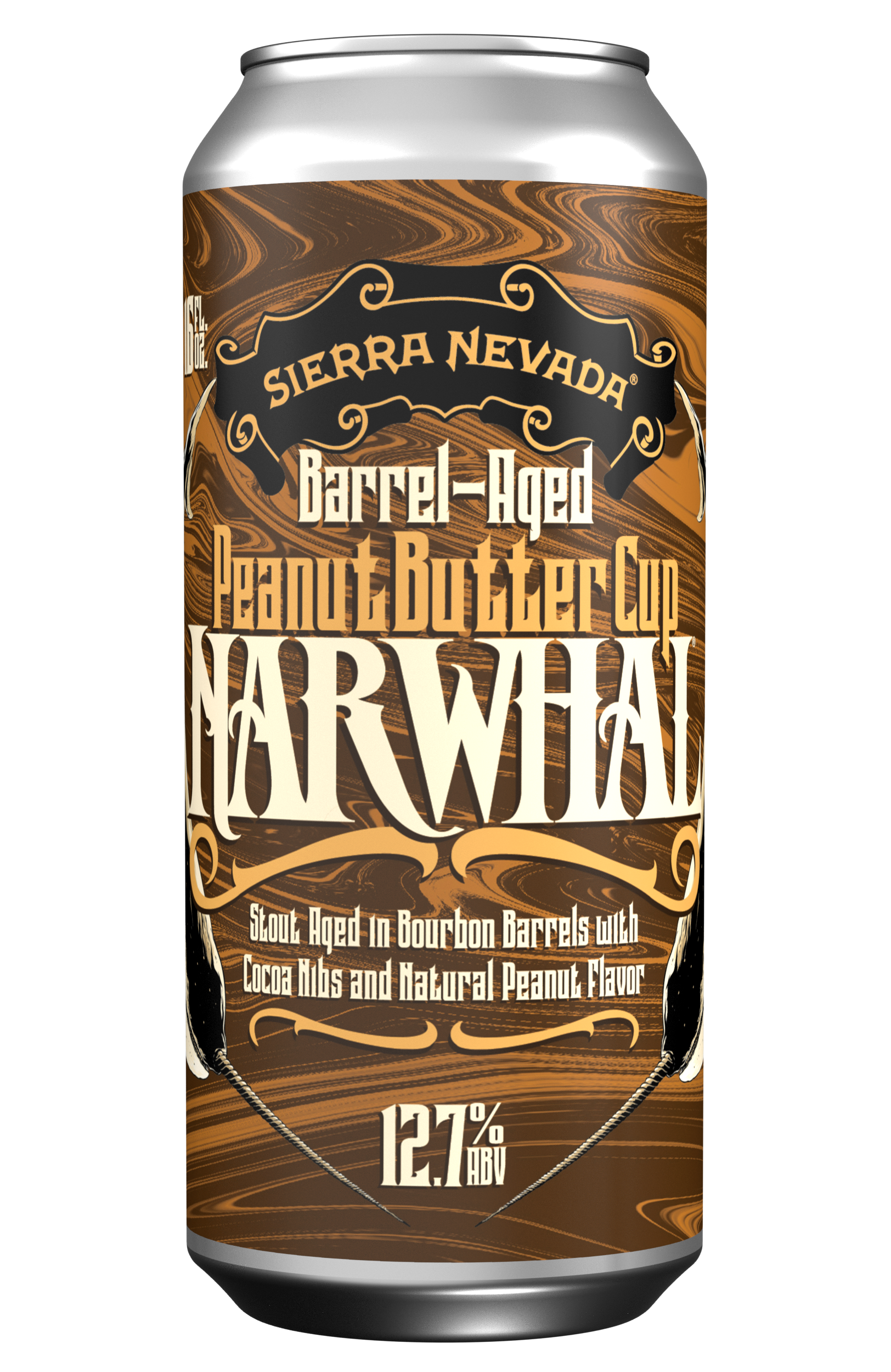 Sierra Nevada Brewing Co. Barrel Aged Peanut Butter Cup Narwhal 16 oz. can