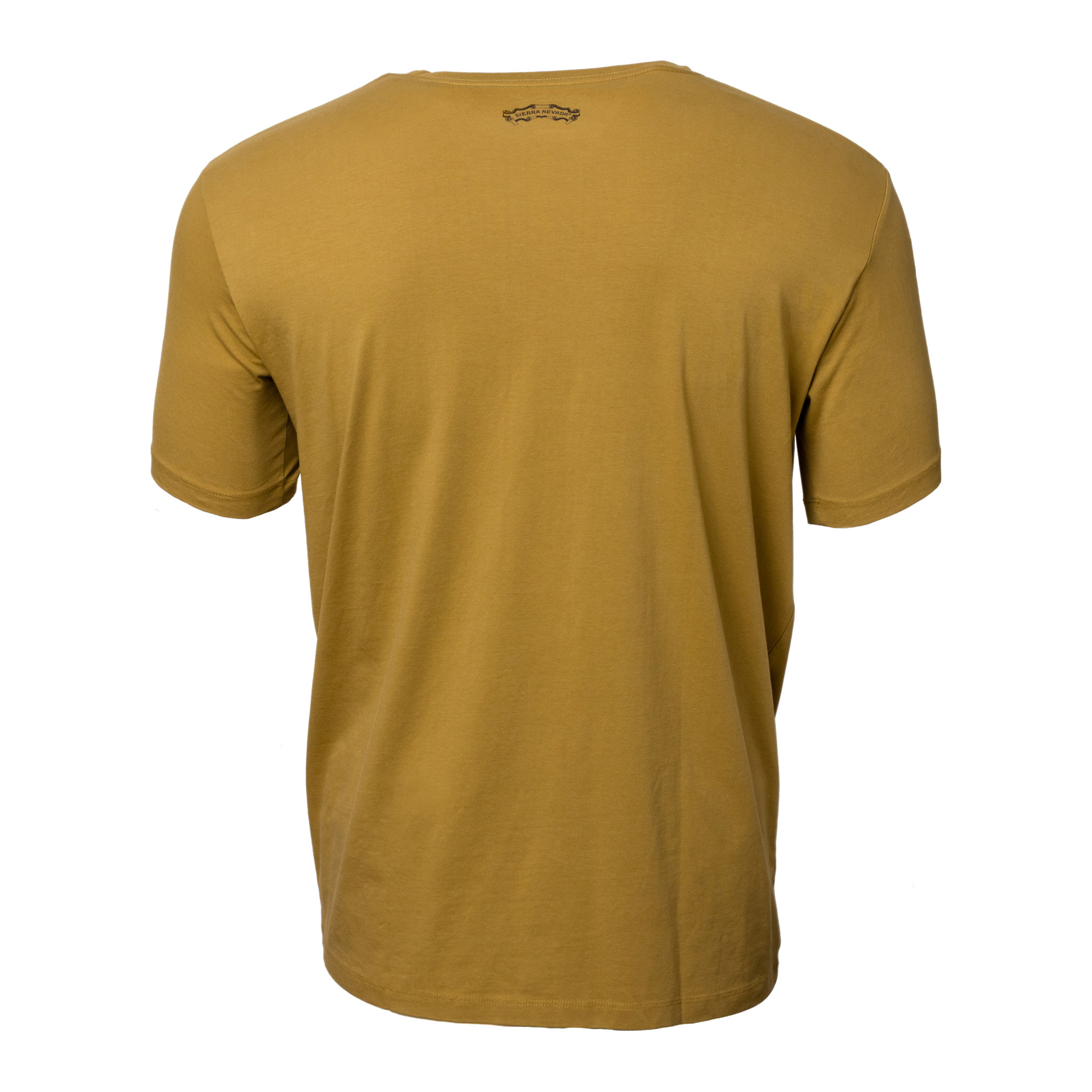 ROVE Mountain Gradient Pocket Tee Gold back view