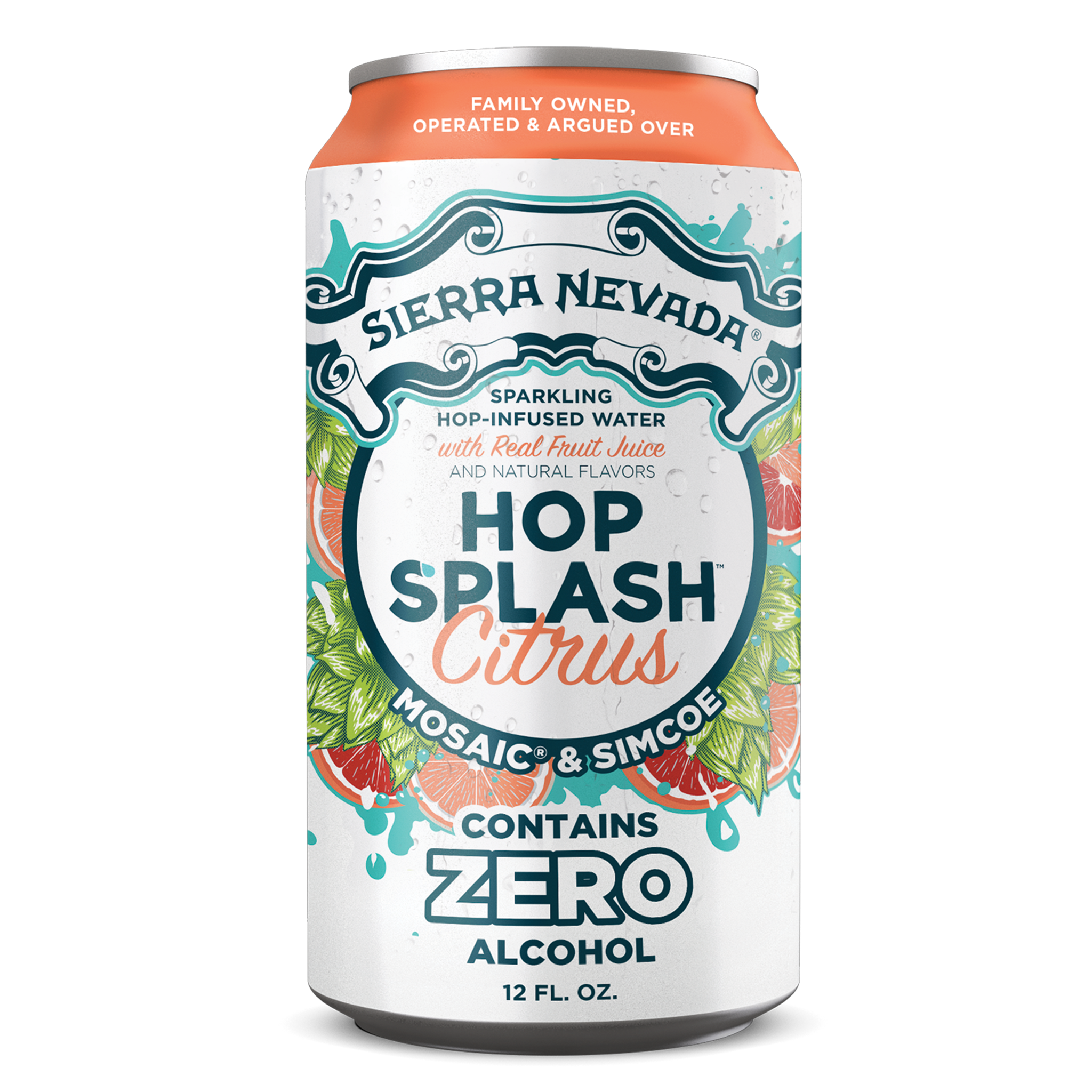Sierra Nevada Brewing Co. Hop Splash Citrus Non-Alcoholic Sparkling Hop Water - 12oz Can