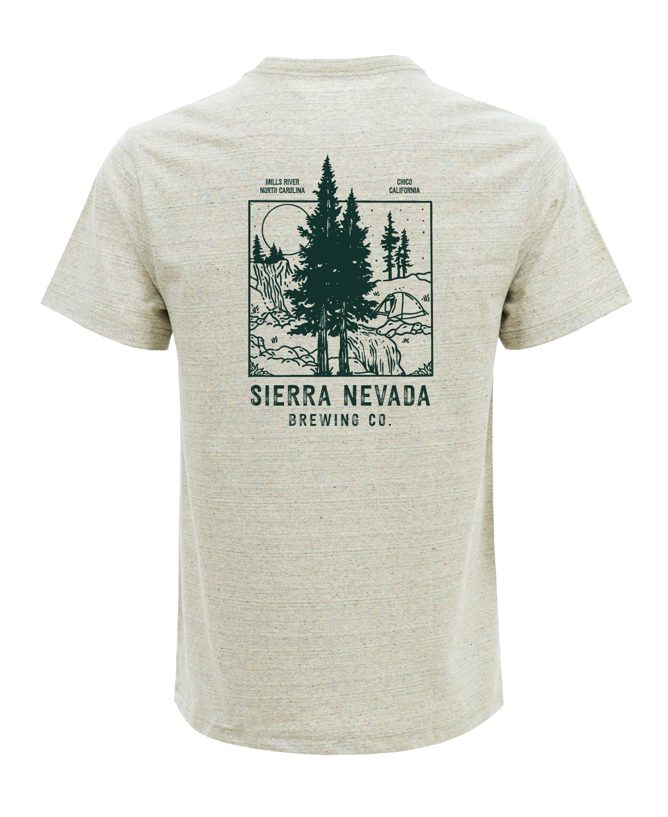 Sierra Nevada Recover Recycled Pines T-Shirt - Back view
