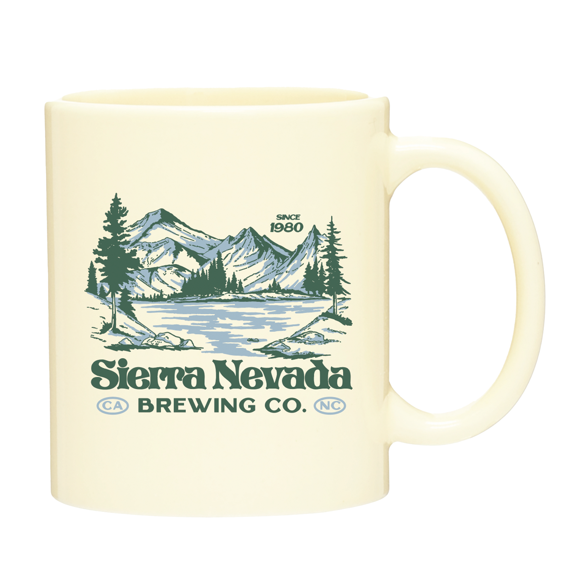 Sierra Nevada Brewing Co. Retro Coffee Mug - front side