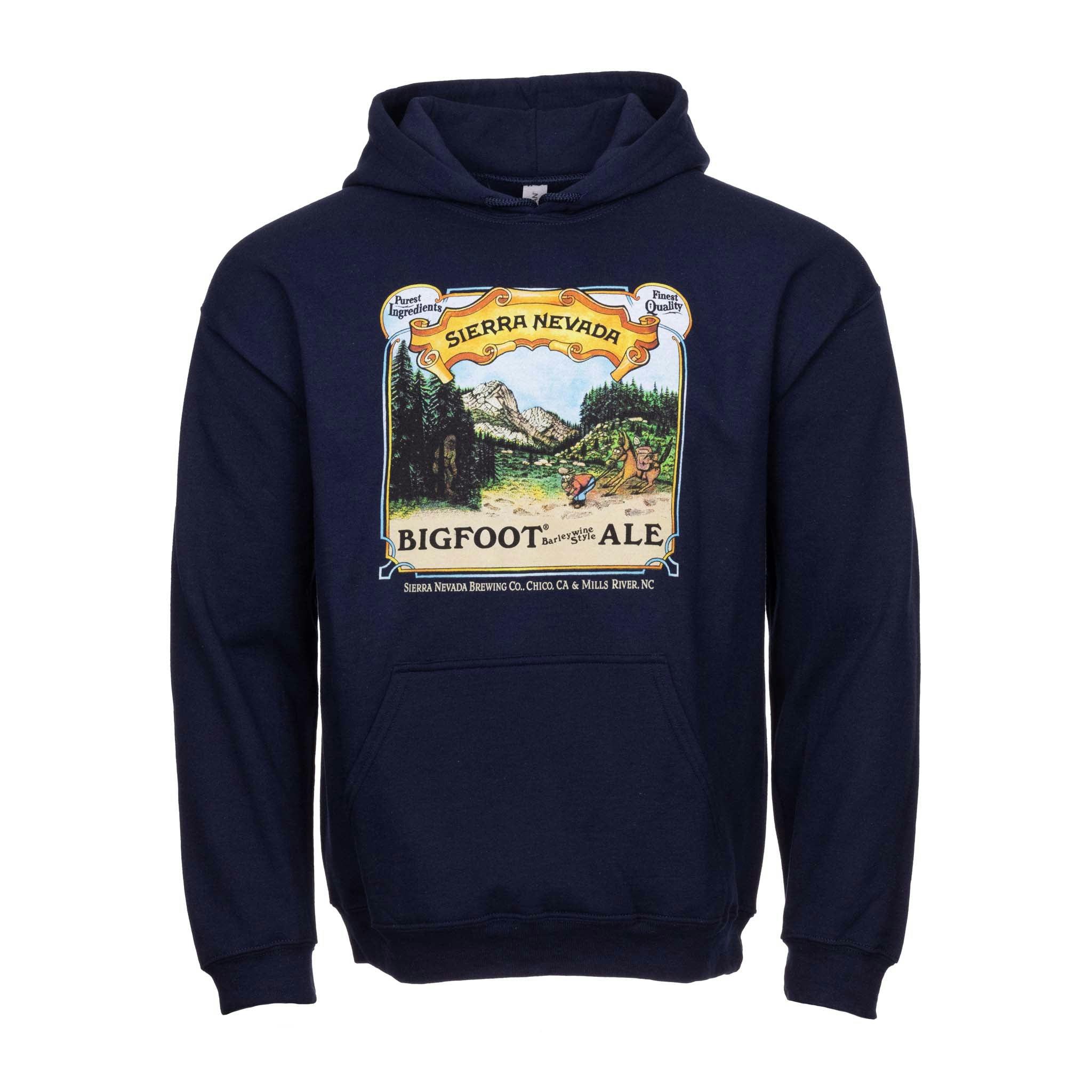 Bigfoot Hooded Sweatshirt - front view