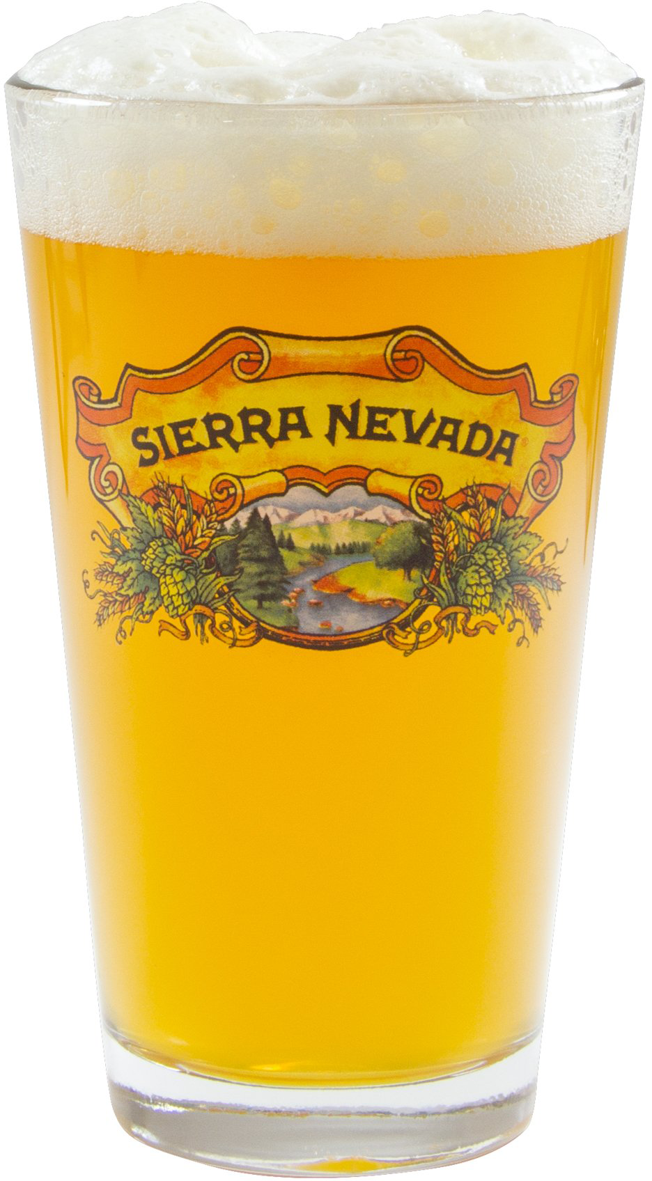 Traditional Brewery Pint Glass