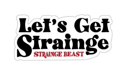 Let's Get Strainge Sticker - SBStickers