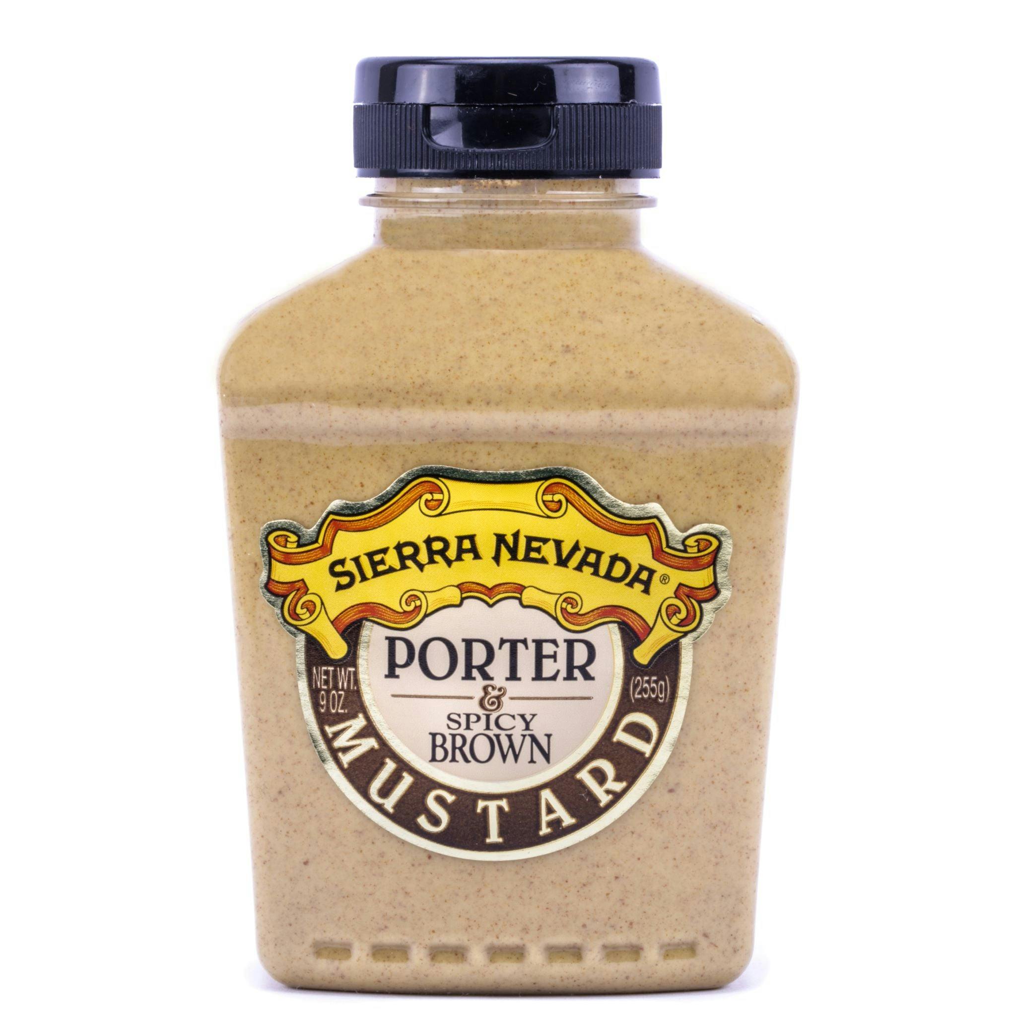 Sierra Nevada porter mustard squeeze bottle