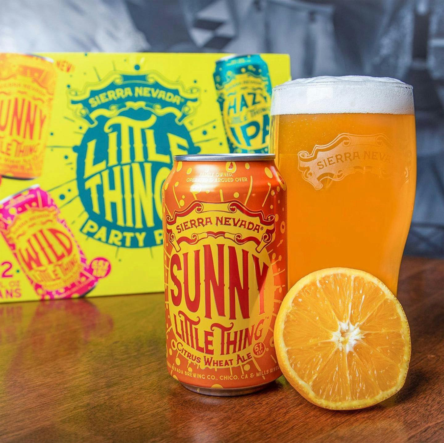 Sunny Little Thing wheat beer with party pack