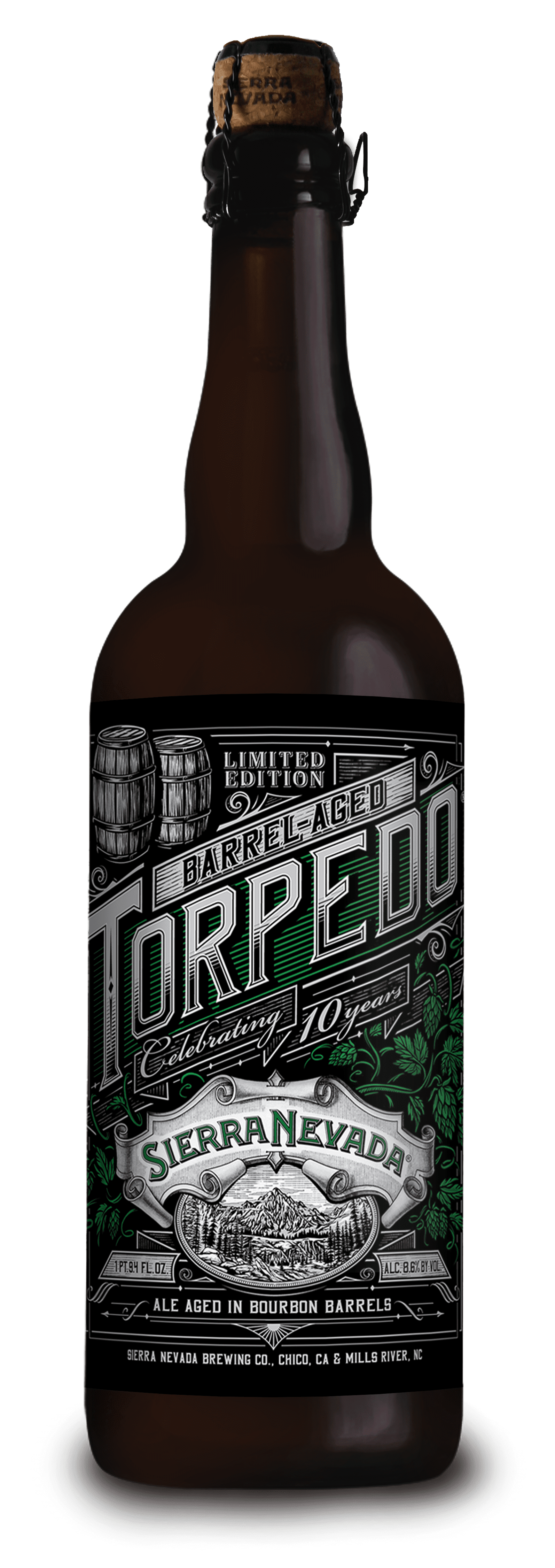 Barrel-Aged Torpedo bottle