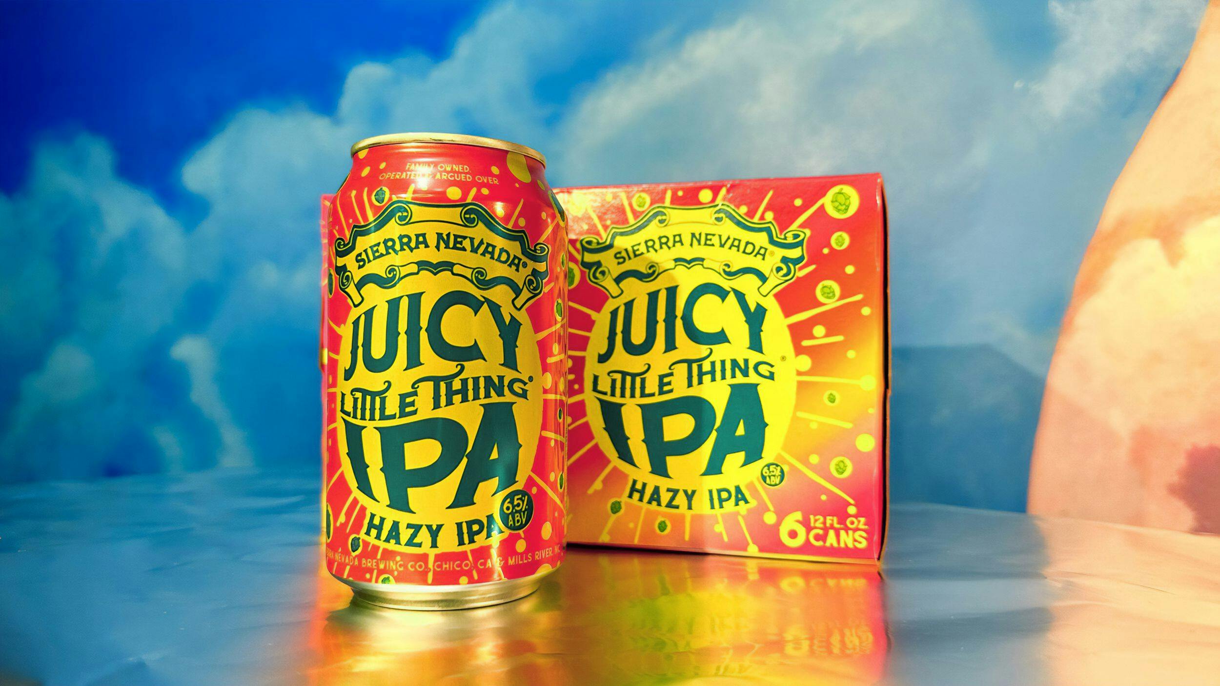 Juicy Little Thing can and 6-pack