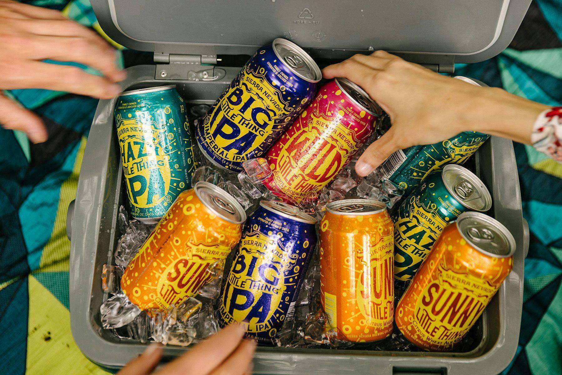 Cooler of Little Thing cans